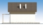 Одноэтажный дом с мансардой, французским балконом и террасой Rg3903z (Зеркальная версия) Фасад4