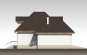 Проект дома с подвалом и мансардой Rg3907 Фасад4