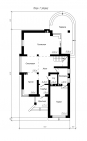 Проект двухэтажного дома с гаражом Rg3910z (Зеркальная версия) План2