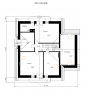 Проект одноэтажного дома с мансардой и гаражом Rg3937z (Зеркальная версия) План4