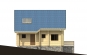 Проект одноэтажного деревянного дома с мансардой Rg3950 Фасад1