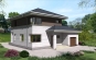 Проект двухэтажного дома с гаражом Rg3953z (Зеркальная версия) Вид2