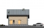 Проект одноэтажного дома с мансардой и гаражом Rg3965 Фасад4