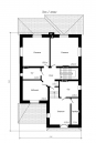 Проект двухэтажного особняка с цоколем Rg3999 План3