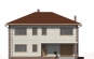 Проект индивидуального двухэтажного  жилого дома с подвалом Rg4006 Фасад1