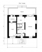 Уютный одноэтажный дом с мансардой Rg4733z (Зеркальная версия) План2