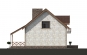 Уютный одноэтажный дом с мансардой Rg4733 Фасад4