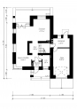 Проект аккуратного двухэтажного дома с гаражом Rg4744z (Зеркальная версия) План2