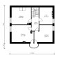 Уютный коттедж с мансардой Rg4761z (Зеркальная версия) План4