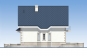 Одноэтажный дом с мансардой,эркером, террасой и балконом Rg4779z (Зеркальная версия) Фасад2