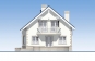 Одноэтажный дом с мансардой,эркером, террасой и балконом Rg4779 Фасад3