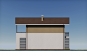 Двухэтажный дом для узкого участка с террасой, крыльцом и балконами Rg4786 Фасад2