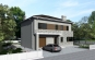 Проект двухэтажного жилого дома с гаражом «Б» Rg4790z (Зеркальная версия) Вид1