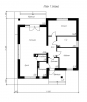 Проект индивидуального одноэтажного жилого дома Rg4793 План2