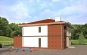 Проект индивидуального  двухэтажного  жилого дома Rg4798z (Зеркальная версия) Вид3