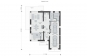 Проект индивидуального  двухэтажного  жилого дома Rg4799z (Зеркальная версия) План2