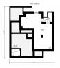 Проект двухэтажного дома и подвалом. Rg4811z (Зеркальная версия) План1