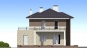Проект двухэтажного дома с гаражом и террасой Rg4817 Фасад3