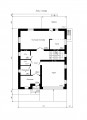 Проект дома с цокольным этажом и гаражом Rg4823 План2