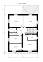 Проект дома с цокольным этажом и гаражом Rg4823 План3