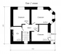 Проект двухэтажного дома с эркером Rg4824z (Зеркальная версия) План3