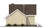 Дом с мансардой, гаражом, террасой и балконом Rg4827z (Зеркальная версия) Фасад2