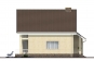 Дом с мансардой, гаражом, террасой и балконом Rg4827z (Зеркальная версия) Фасад4