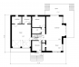 Одноэтажный дом с мансардой, подвалом и гаражом на две машины Rg4832z (Зеркальная версия) План2