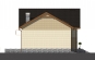 Одноэтажный дом с мансардой, подвалом и гаражом на две машины Rg4832z (Зеркальная версия) Фасад3