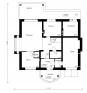 Проект уютного дома с мансардой и гаражом Rg4841z (Зеркальная версия) План2