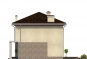 Проект двухэтажного дома с гаражом Rg4852z (Зеркальная версия) Фасад1