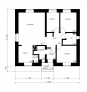 Проект одноэтажного дома Rg4853z (Зеркальная версия) План2