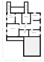 Проект просторного одноэтажного дома с мансардой и цоколем Rg4855 План1