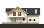 Проект одноэтажного дома с мансардой и гаражом Rg4863 Фасад3