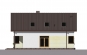 Одноэтажный дом с мансардой и террасой Rg4868z (Зеркальная версия) Фасад3