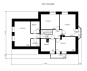 Проект одноэтажного дома с мансардой и гаражом Rg4872z (Зеркальная версия) План4