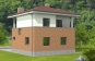 Проект двухэтажного дома с большой гостиной Rg4874z (Зеркальная версия) Вид3