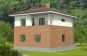 Проект двухэтажного дома с большой гостиной Rg4874z (Зеркальная версия) Вид4