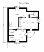 Проект одноэтажного дома с мансардой и гаражом Rg4876z (Зеркальная версия) План4