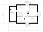 Проект одноэтажного дома с мансардой и гаражом Rg4878z (Зеркальная версия) План4