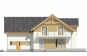 Одноэтажный дом с мансардой и гаражом на две машины Rg4882 Фасад3