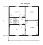 Проект одноэтажного дома с мансардой Rg4898z (Зеркальная версия) План4