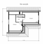 Проект одноэтажного дома с мансардой и террасой Rg4899z (Зеркальная версия) План4