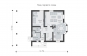 Дом с мансардой, террасой и балконами Rg4903z (Зеркальная версия) План2