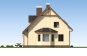 Дом с мансардой, террасой и балконами Rg4903z (Зеркальная версия) Фасад4
