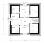 Проект одноэтажного дома с мансардой Rg4914z (Зеркальная версия) План4