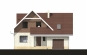 Дом с мансардой, гаражом и балконом Rg4919z (Зеркальная версия) Фасад1