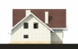 Дом с мансардой, гаражом и балконом Rg4919z (Зеркальная версия) Фасад2
