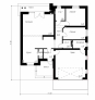 Проект индивидуального одноэтажного жилого дома Rg4923z (Зеркальная версия) План2