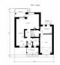 Дом с мансардой, гаражом, террасой и балконом Rg4931z (Зеркальная версия) План2